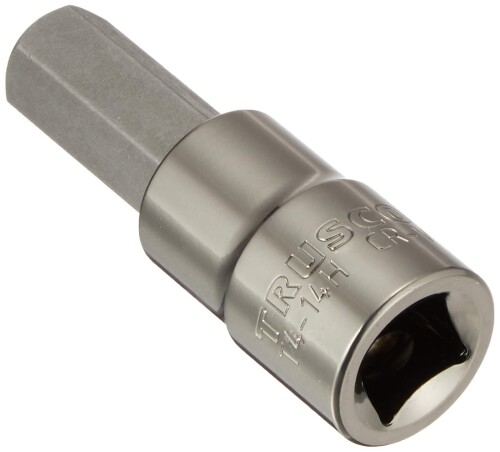 TRUSCO(トラスコ) ヘキサゴンソケット 14mm (差込角12.7mm) T4-14H x 10 個