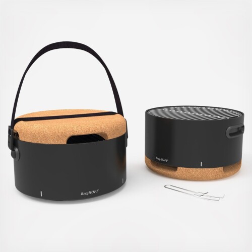 バーグホフ(BergHOFF) Table BBQ テーブルバーベキューグリル ブラックカーボンスチール製 キャンプ アウトドア 2415600 ブラック｜マニッシュボーイ