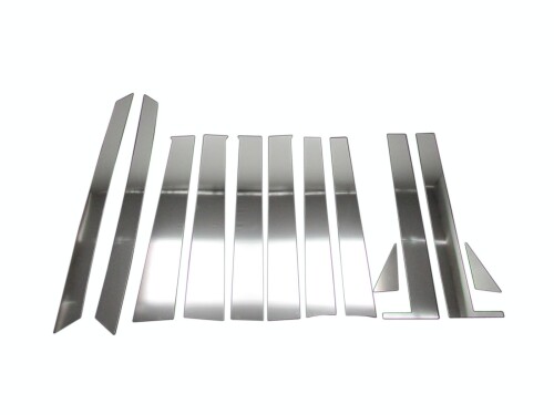 BRIGHTZ フレアワゴン MM32S MM42S 超鏡面ステンレスメッキピラーパネル バイザー無用 12PC フレア ワゴン MM MM32 M32 32 14861｜マニッシュボーイ