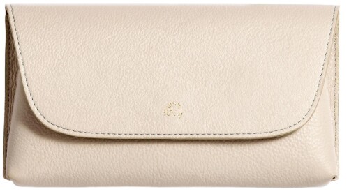 (Iroha Publishing) ペンケース いろは出版ペンケース 筆箱 本革 革製品 SUNNY FLAT PEN POUCH L-LSLP-L-03 ベージュ｜マニッシュボーイ