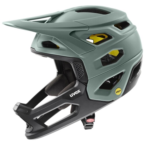 uvex(ウベックス) MTB用ヘルメット 着脱可能なチンガード MIPS搭載 revolt MIPS / 57-61 cm｜マニッシュボーイ