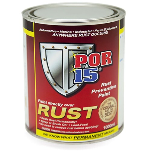 POR-15(ピーオーアール15) Rust Preventive Paint クリアー 1L|マニッシュボーイ