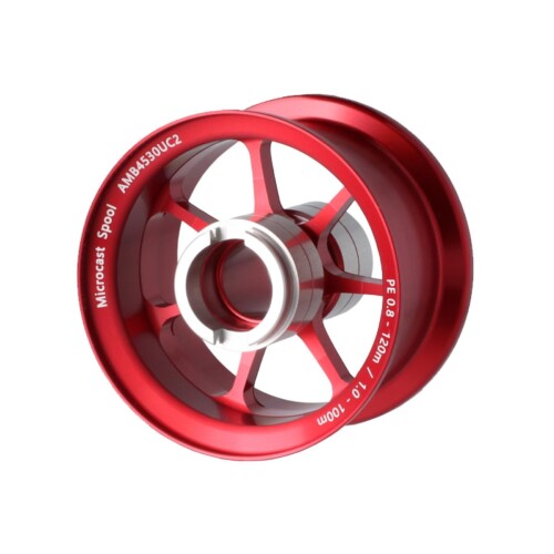 Avail(アベイル) ms_amb4530uc2_red ABU Ambassadeur 4500C ウルトラ役をつける用 Microcast Spool AMB4530UC2 赤いこと
