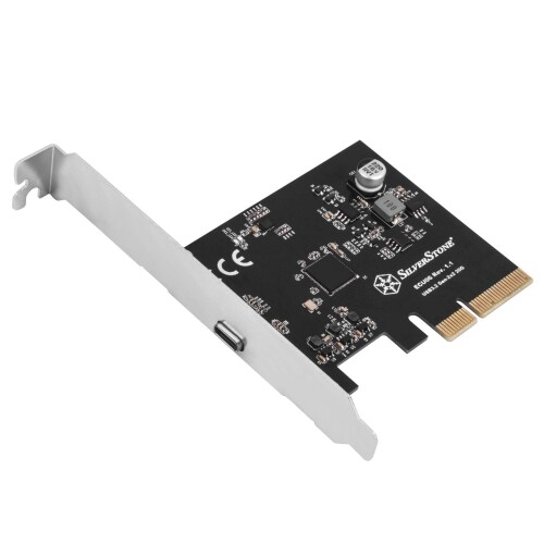 SilverStone SuperSpeed 20Gbps / USB 3.2 Type-C Gen 2x2 PCIe進行掛り歌留多 取り替えっこアダプター SST-ECU06