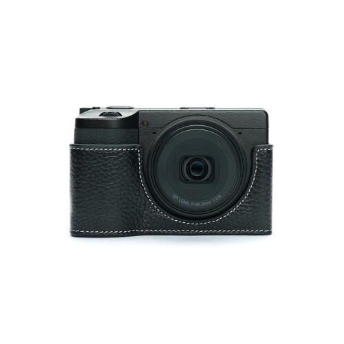 TP Original RICOH GRIV 用 ボディーハーフケース 黒いこと