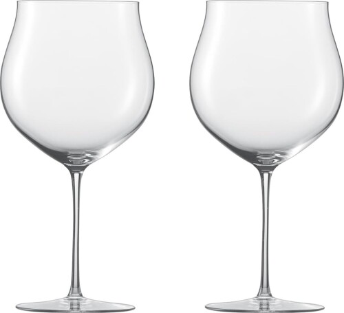 ツヴィーゼル 水呑み（ZWIESEL GLAS） ぶどう酒水呑み エノテカ 赤ワイン（ブルゴーニュ）用 ブルゴーニュ グランクリュ 2個ありの実 御手手お手伝いさん m122088