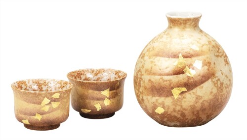 ナカマル『九谷焼』晩酌揃･金箔彩 K9-1240