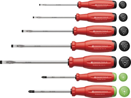 PB SWISS TOOLS ピービースイスツールズ スイス連邦手持ち部分EVO さっ引く１番ウッド仕掛ける6本組 38240
