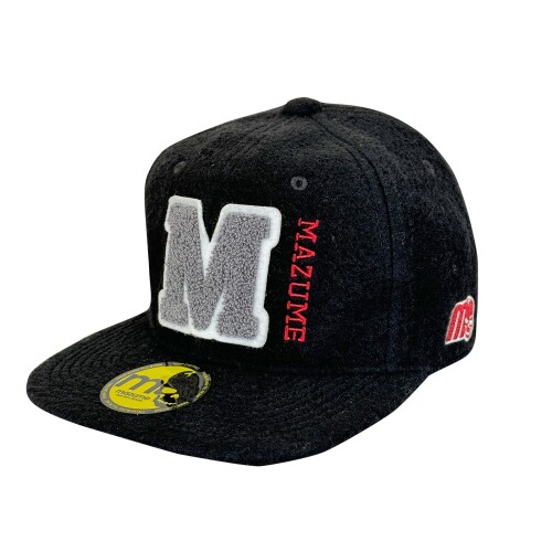 マズメ(Mazume) FLAT CAP 「M」 MZCP-570-01 ブラック F