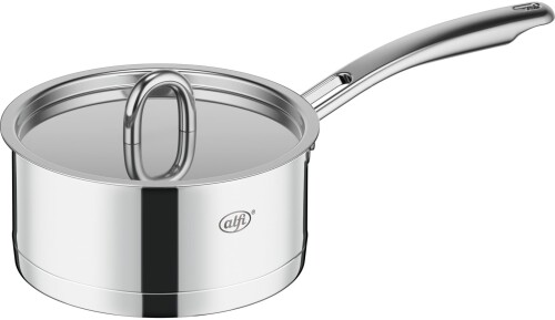 alfi アルフィ ステンレス鋼製片手鍋 STRAHL (シュトラール) 16珊 ステンレス鋼 AFNA-016S S