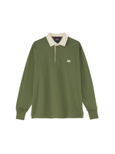 (カンタベリー) ラグビープルオーバー SOLID COLOR RUGBY JERSEY 点火装置オリーブ 3L