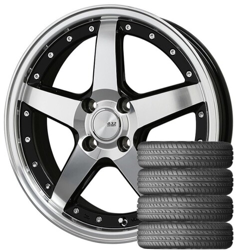 ロクサーニ グラスターファイブ (15インチ) ブラック/フェイスPO + NEXEN N priz SH9J 165/55R15｜マニッシュボーイ