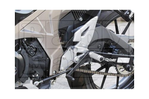 ベビーフェイス(BABY FACE) セットバックプレート シルバー GSX-R125 002-BS001SV｜マニッシュボーイ