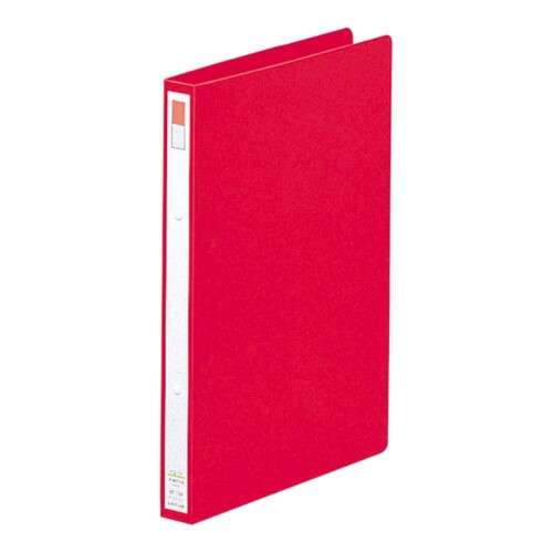 リヒトラブ リングファイル B5 2穴 赤 10冊入 F862-1_10