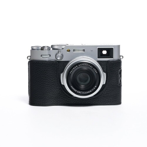 TP Original FUJIFILM X100VI用 ボディーハーフケース ブラック｜マニッシュボーイ