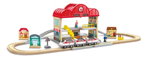 Hape(ハペ) 携帯型ステイション書き割り E3877