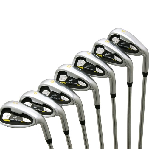 WORLD EAGLE(世界鷲) 5Z メンズ アイアン仕掛ける 黒いこと 右用 フレックスS WE-5Z-iS-BK-S S