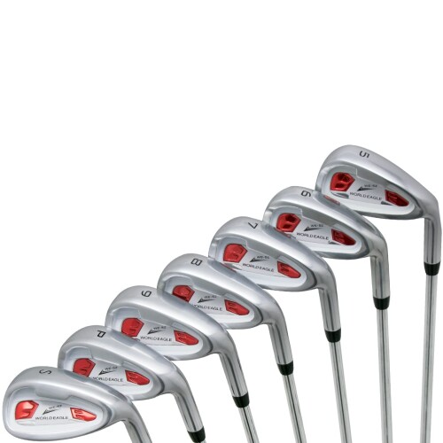 WORLD EAGLE(世界鷲) 5Z メンズ アイアン仕掛ける 白いこと 右用 フレックスR WE-5Z-iS-WH-R R
