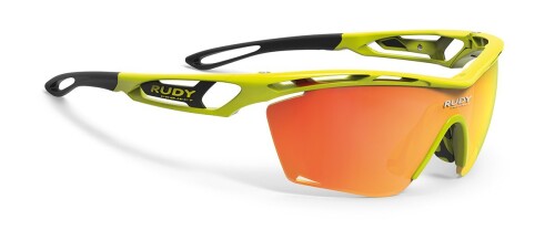 ルディプロジェクト(RUDYPROJECT) 運動競技 黒眼鏡 読み込む 自動二輪車 銀輪 マラソン 小股走り 運動すること トライアスロン 庭球 ベイスボール バンパー TRALYX SLIM トラリクス か細い 黄色 フルオ