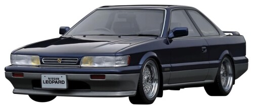 ignition model 1/18 Nissan Leopard Ultima V30 TWINCAM TURBO (F31) Dark Blue/Silver 切り上げる品 IG3817