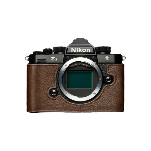 TP Original Nikon Zf 用 ボディーハーフケース うす暗い赤銅色