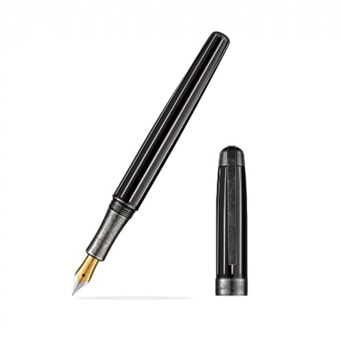 ラバン 筆 細字 F LABANアンティークII 黒いこと 鵞鳥金属元素 PF-9191-11ATGY