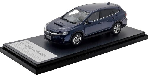 インターアライド (INTERALLIED) Hi Story 1/43 スバル LEVORG LAYBACK Limited EX (2024) サファイア青碧・パール 遣っ付ける品 HS502BL