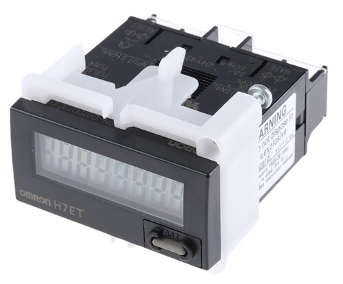 オムロン(Omron) 小型トータルカウンタ タイムカウンタ タコメータ DIN48×24 H7E-Nタイプ H7ET-NFV1-B