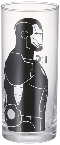 MARVEL(マーベル) 「 アイアンマン 」 グラスタンブラー(LSシリーズ) 390ml クリア・モノトーン SAN2914-2画像