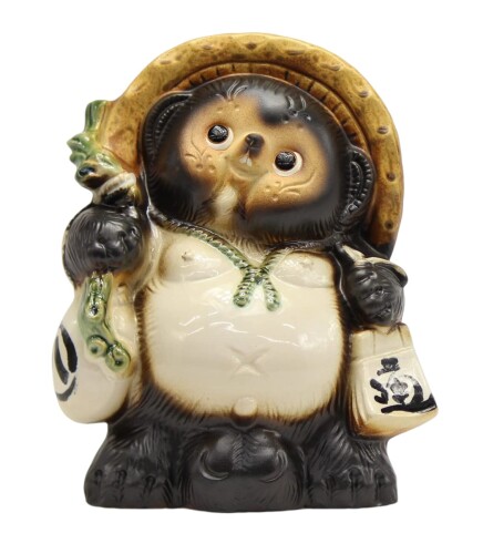 陶里『信楽焼』ひねり狸牡8号 SA30-7