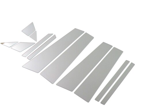 BRIGHTZ キャロルエコ HB35S 超鏡面ステンレスメッキピラーパネル バイザー無用 12PC HB35 HB B35 35 キャロル エコ キヤロル 21608｜マニッシュボーイ