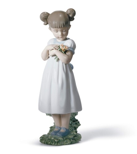 リヤドロ LLADR? 人形 素敵なお花 01008021|マニッシュボーイ