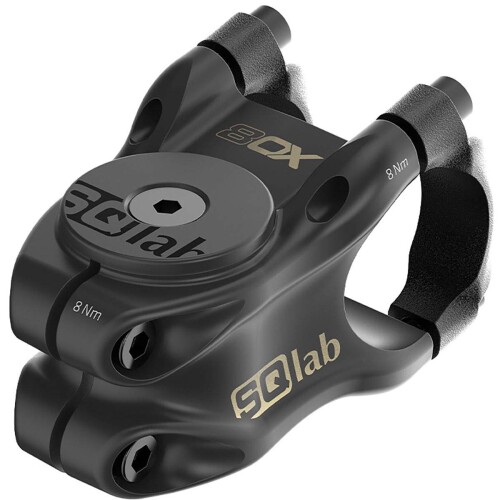 SQlab (エスキューラブ) 自転車 MTB BMX ステム 31.8mm ±6° アルミニウム製 ブラック Stem 8OX Fabio Wibmer