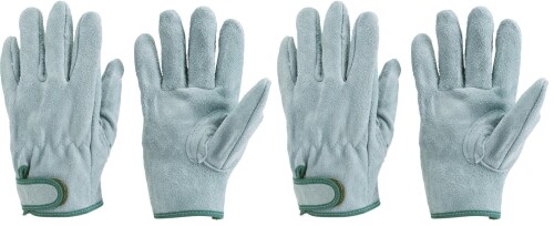 TRUSCO(トラスコ) 油絵の具産業革グローブ 神通力式 L大きさ TYK-717PW-L x 10 双