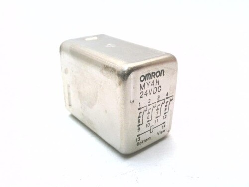 オムロン(OMRON) ミニパワーリレー ハーメチック形 4極ツイン接合点 繋ぎはたご屋端子 書きあらわす灯なし(本格的生産物型番:MY4ZH AC100/110)