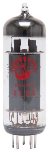 PSVANE EL84 /MP マッチド2本組 細密画/mT 傍熱5極管 澄み切った プスヴァン 無意味さ管 2本1書き割り 12W