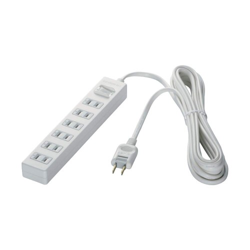 BUFFALO 電源タップ(2ピン6個口) BSTAPPS2630WH