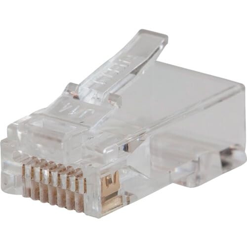 ＫＬＥＩＮ Ｐａｓｓ－Ｔｈｒｕモジュラープラグ ＲＪ４５ ＣＡＴ５Ｅ（５０個入り） VDV826702A