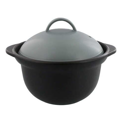 EAST table(イーストテーブル) 5分で炊けるご飯土鍋 2合 T-east グレー 直火専用 23.4&times;20&times;17.2cm 日本製 直火可 食洗機対応 レンジ対応 ea-001｜マニッシュボーイ 8,510円