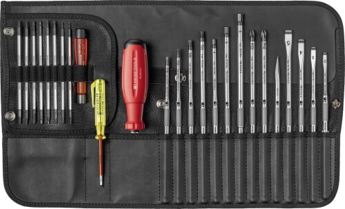 PB SWISS TOOLS ピービースイスツールズ オールラウンダ－差替式１番ウッド書き割り 箱入 38515.LEDCBB