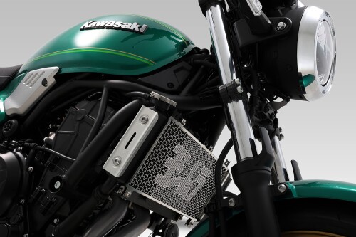 ヨシムラ ラジエターコアプロテクター Z650RS(22-24)/ Ninja650(21) シルバー YOSHIMURA 454-266-0000|マニッシュボーイ