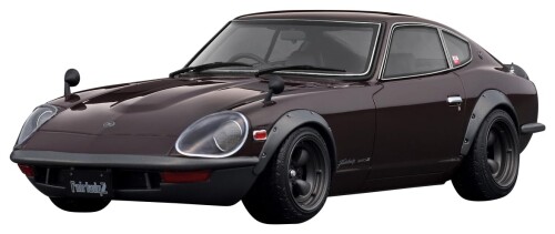 ティーケーカンパニー (TK.Company) ignition model 1/18 ニッサン Fairlady 240ZG (HS30) Maroon 遣っ付ける品 IG3721