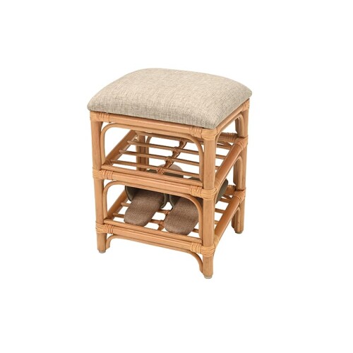 光製作所(Hrikari Furniture)-ラタンスツール-RSL-644|マニッシュボーイ
