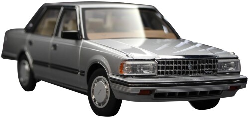 無償性表現スタイル (FREESTYLE) XiaoGuang MODEL 1/18 トヨタ ジャケット冠 MS122 しろがね色 (室内装飾ベージュ) 遣っ付ける品 8250613S-2