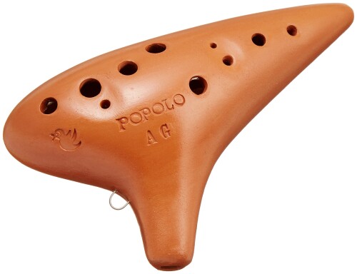 POPOLO ポポロ オカリナ STANDARD(スタンダード) アルトG テラコッタ S-AG|マニッシュボーイ