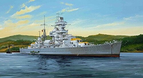 トランペッター(TRUMPETER) 1/350 ドイツ海軍重巡洋艦 アドミラル・ヒッパー 05317 プラモデル