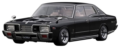 ignition model 1/18 ニッサン Gloria Brougham (330) Black 切り上げる品 IG3555
