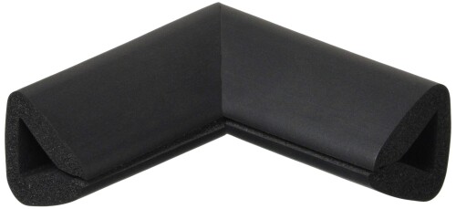 TRUSCO(トラスコ) 楽になること座布団 はさみこみ型 隅っこ用 幅35粍 黒いこと TAC-160BK × 50本