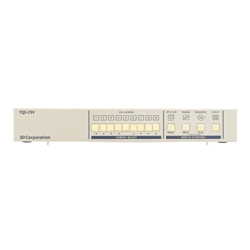 スリーディー カラー9分割ユニット(SXGA出力付) TQS-C9V 分割器 画面分割器|マニッシュボーイ
