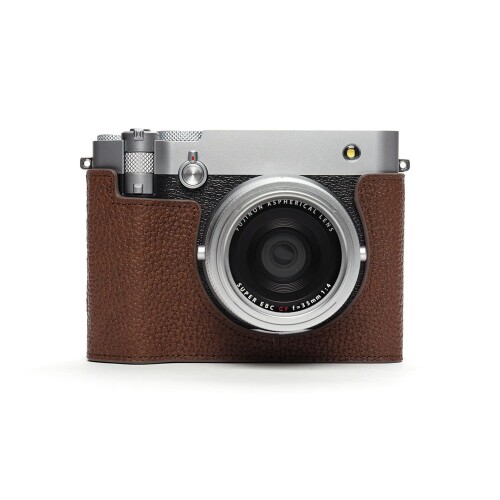 TP Original FUJIFILM GFX100RF 用 ボディーハーフケース うす暗い赤銅色